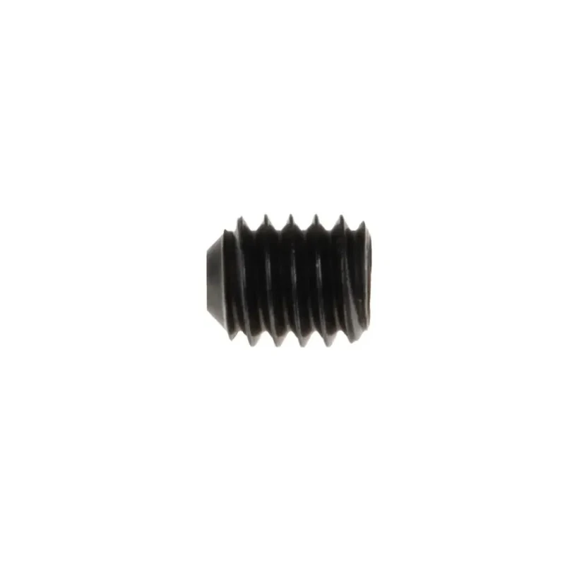 RS PRO Steel M2.5 x 3 mm Grub Screw Plain Cup Black, DIN 916 Hexagon Socket 431-993