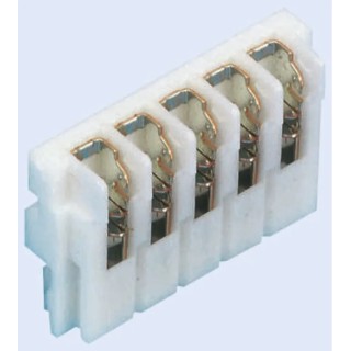 JST 6-Way IDC Connector Female Cable Mount Shrouded 2A 250V 1 Row HR Series 06HR-6S-P-N