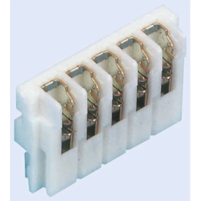 JST 6-Way IDC Connector Female Cable Mount Shrouded 2A 250V 1 Row HR Series 06HR-6S-P-N