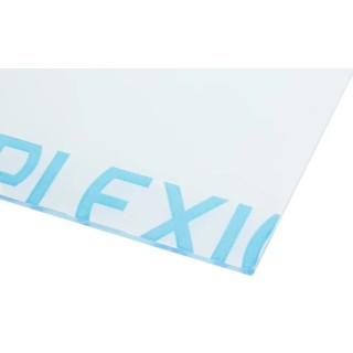 RS PRO Blue Polymethyl Methacrylate (PMMA) Plastic Sheet 500 mm x 300 mm x 3 mm 434-295