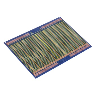Vero Technologies Double-Sided 2 Stripboard Epoxy Glass Fabric Laminate FR4 1.6mm Thickness 160mm x 233.4mm 10-2846