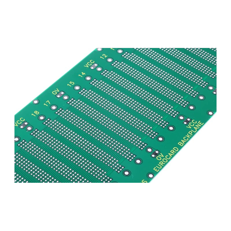 Vero Technologies 96 Way Backplane Epoxy Glass Fabric Laminate 2 Sides 84 HP with 15.24 mm Connector Pitch 222-2470