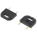 HARWIN D308 Shorting Link Straight Male Black Closed Top 2 Way 1 Row 10.16mm Pitch D3088-98