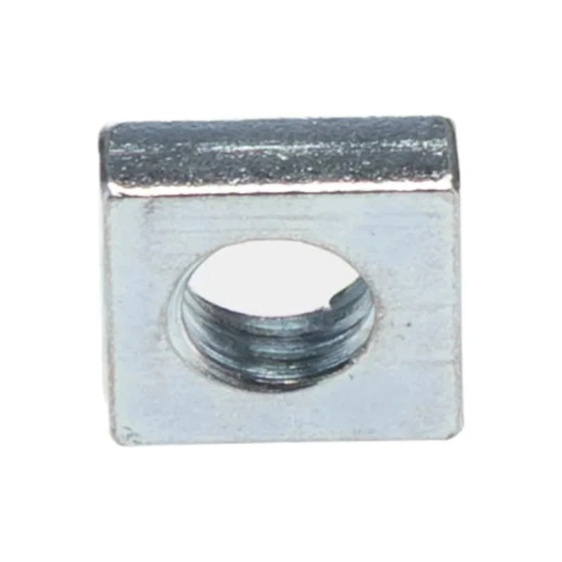 RS PRO Steel Square Nut M8 13mm Left Hand Thread Bright Zinc Finish DIN 562 Grade 8.8 837-307