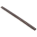 RS PRO Barrier Strip with 28 Contacts, 6.3 mm Pitch, 1 Row, Screw Termination, Length 194mm 433-781