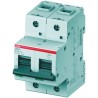 ABB High Performance S800N Miniature Circuit Breaker, 2-Pole, 63A, Type C, 690V AC, 250V DC, 36 kA 2CCS892001R0634 S802N-C63