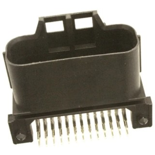 JAE MX23A Series Right Angle Through Hole PCB Header 26 Contacts 2.5 mm Pitch 2 Row Shrouded MX23A