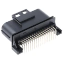 JAE Automotive Connector Male Black Through Hole 34 Way Solder Termination MX23A34NF1