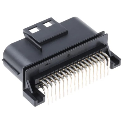 JAE Automotive Connector Male Black Through Hole 34 Way Solder Termination MX23A34NF1