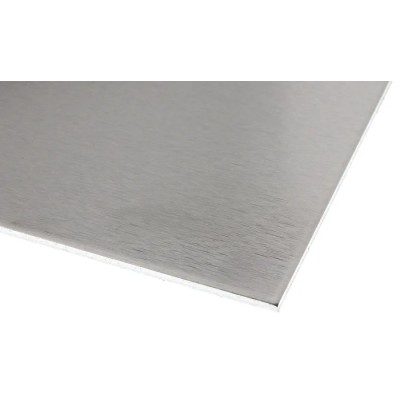 RS PRO Aluminium Metal Sheet 300 mm x 500 mm, 2 mm Thick 434-059