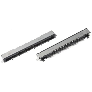 JAE FI-R Series 0.5 mm Pitch 51 Way 1 Row Right Angle Surface LVDS Connector Receptacle Solder FI-RE51S-HF