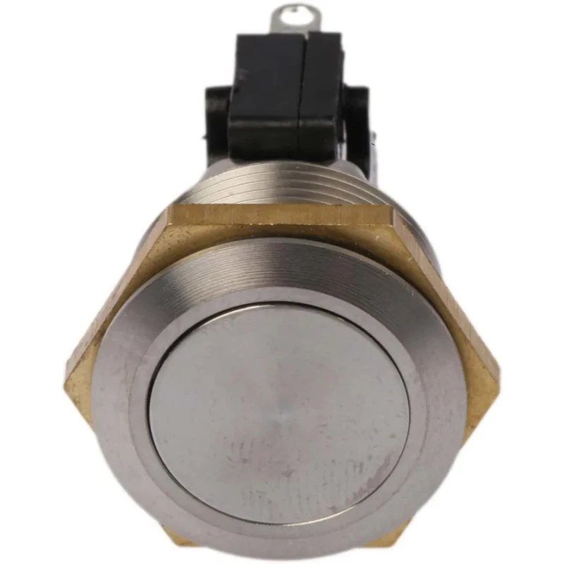 NEUTRAL 76-95 Series Vandal Resistant Momentary Push Button Switch Panel Mount SPDT 19.2 mm Cutout IP67 250V AC 76-9510/4044