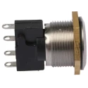 NEUTRAL 76-95 Series Vandal Resistant Momentary Push Button Switch Panel Mount SPDT 19.2 mm Cutout IP67 250V AC 76-9510/4044