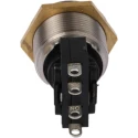 NEUTRAL 76-95 Series Vandal Resistant Momentary Push Button Switch Panel Mount SPDT 19.2 mm Cutout IP67 250V AC 76-9510/4044