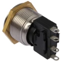 NEUTRAL 76-95 Series Vandal Resistant Momentary Push Button Switch Panel Mount SPDT 19.2 mm Cutout IP67 250V AC 76-9510/4044