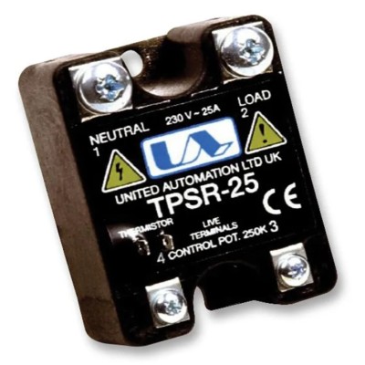 United Automation Variable AC Voltage Regulator Modular Power Controller 25 A 250 A TPSR-25