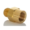 Norgren Pneumatic Straight Male Adaptor Brass Threaded-to-Tube Connection R 1/4 Male to Push In 3/8 in ENOTS Series 221250628