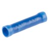 TE Connectivity PLASTI-GRIP Butt Splice Connector Blue Insulated Vinyl 14 AWG Copper Tin Contact 34071