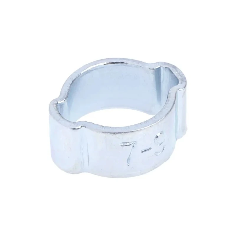 RS PRO Steel O Clip Zinc Plated Steel Hose Clamp 7mm-9mm ID 436-386