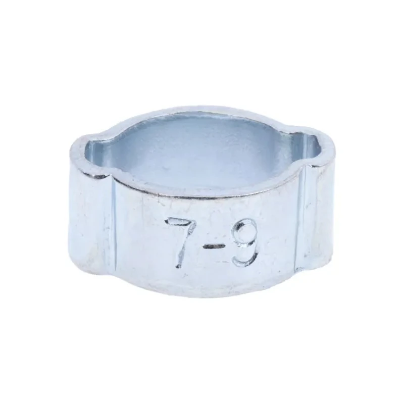RS PRO Steel O Clip Zinc Plated Steel Hose Clamp 7mm-9mm ID 436-386