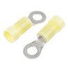 RS PRO PLASTI-GRIP Insulated Crimp Ring Terminal M5 Stud Size 12 AWG 10 AWG Wire Size Yellow 160292