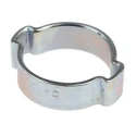 RS PRO Steel O Clip Hose & Jubilee Clip Zinc Plated Steel 8mm Width 15-18mm ID 436-421