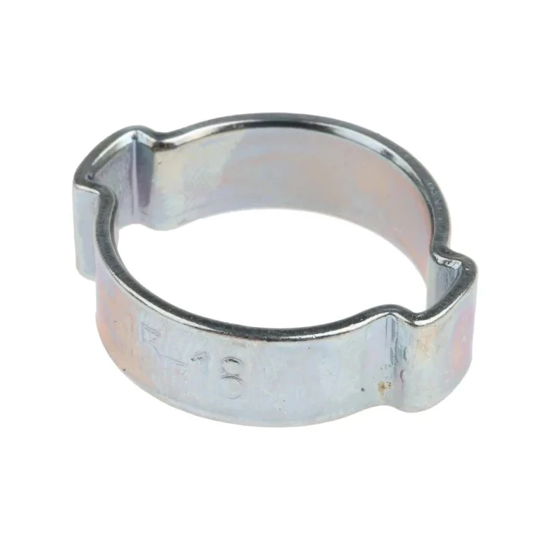 RS PRO Steel O Clip Hose & Jubilee Clip Zinc Plated Steel 8mm Width 15-18mm ID 436-421