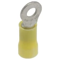 RS PRO PLASTI-GRIP Insulated Crimp Ring Terminal M4 Stud Size 12 AWG to 10 AWG Wire Yellow 34853