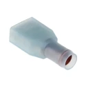 RS PRO PIDG FASTON .250 Blue Insulated Female Spade Connector Crimp 6.35 x 0.81 mm Tab Size 13 AWG to 12 AWG 735160