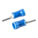 TE Connectivity PLASTI-GRIP Insulated Tin Crimp Pin Connector 16 AWG to 14 AWG 1.8 mm Pin Diameter 6.8 mm Pin Length 165075