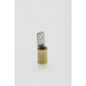 RS PRO PIDG FASTON .250 Yellow Insulated Male Spade Connector, Crimp, 6.35 x 0.81 mm Tab Size 11 AWG to 10 AWG 141085-2