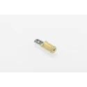 RS PRO PIDG FASTON .250 Yellow Insulated Male Spade Connector, Crimp, 6.35 x 0.81 mm Tab Size 11 AWG to 10 AWG 141085-2