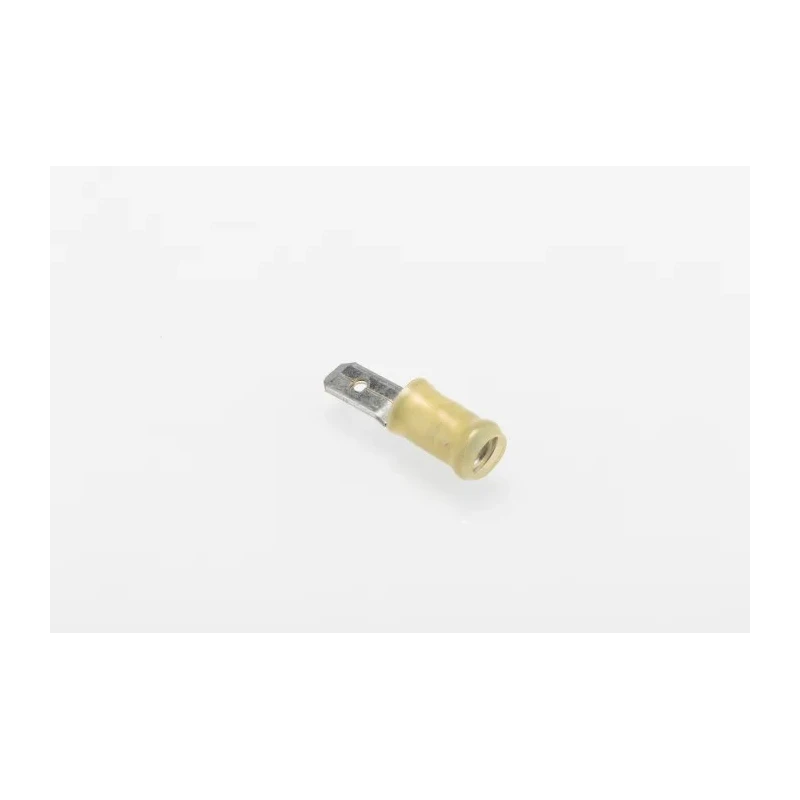 RS PRO PIDG FASTON .250 Yellow Insulated Male Spade Connector, Crimp, 6.35 x 0.81 mm Tab Size 11 AWG to 10 AWG 141085-2