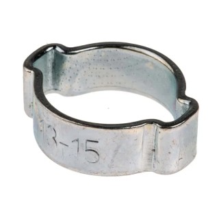 RS PRO Steel O Clip Zinc Plated Steel Hose Clip 7.5mm Width 13-15mm ID 436-415