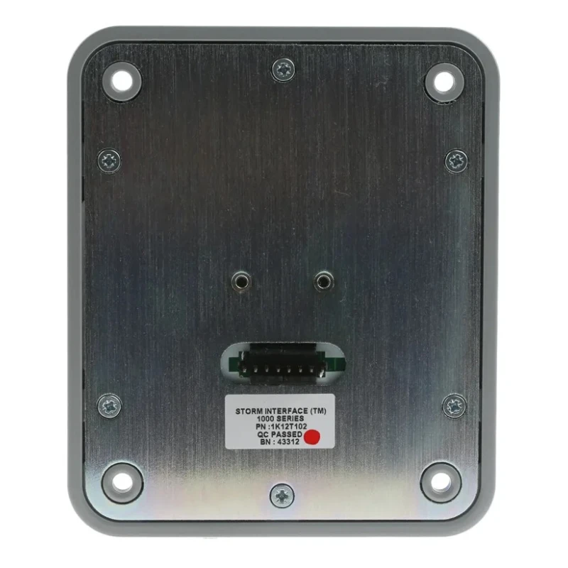 Storm IP65 12 Key Die Cast Zinc Keypad 4x3 Layout Silver Housing 