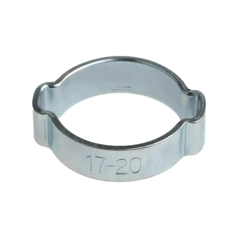 RS PRO Steel O Clip Hose & Jubilee Clip 8.5mm Width 17-20mm ID Zinc Plated Steel 436-437