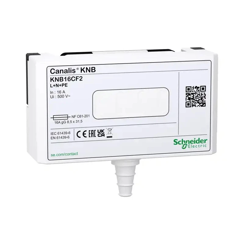 Schneider Electric Cable Trunking Accessory Canalis Series Fuse Isolator 16A 230-500V KNB16CF2