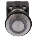 Schurter MSM LA 19 Series Illuminated Push Button Switch, Latching, Panel Mount, DPDT, Blue LED, IP64 1241.6824.1124000