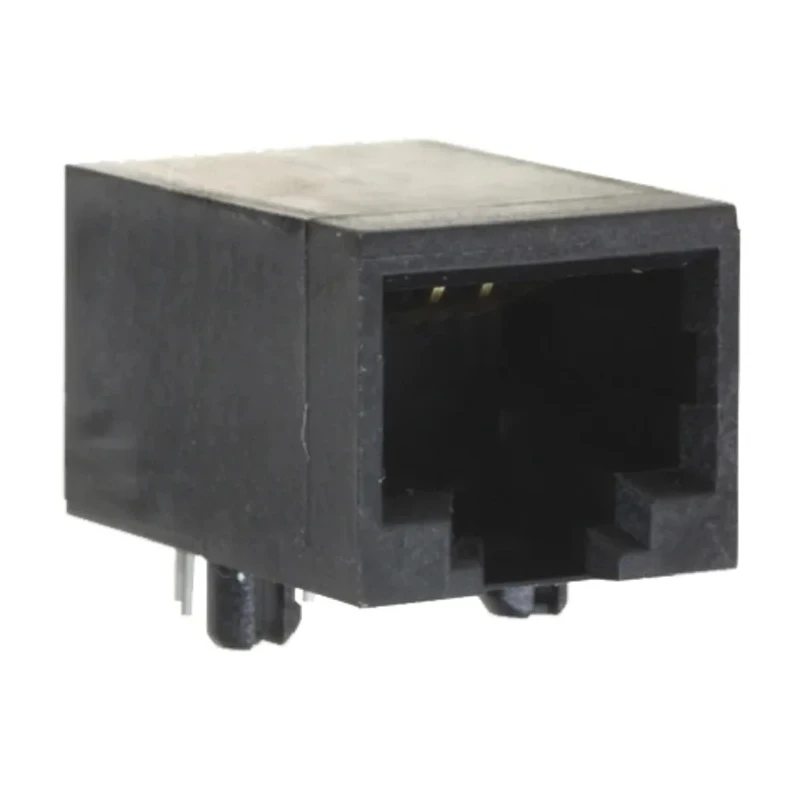 Bel-Stewart SS-71 Series RJ45 Connector Female, Through Hole, Cat5 Unshielded Right Angle 1 Port 8 Way RJ45
