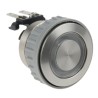 Schurter Illuminated Push Button Switch, Latching, Panel Mount, 22 mm Cutout, DPDT, Blue LED, IP40, 125 V 1241.6834.1124000