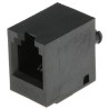 Bel-Stewart SS-65 Series RJ22 Connector Female Through Hole Unshielded Straight 1 Port 4 Way RJ22