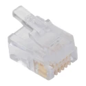 Bel-Stewart 940-SP Series RJ25 Connector Male Cable Unshielded Straight 1 Port 6 Way RJ25