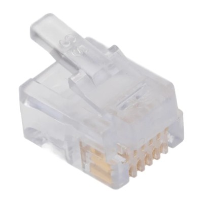 Bel-Stewart 940-SP Series RJ25 Connector Male Cable Unshielded Straight 1 Port 6 Way RJ25