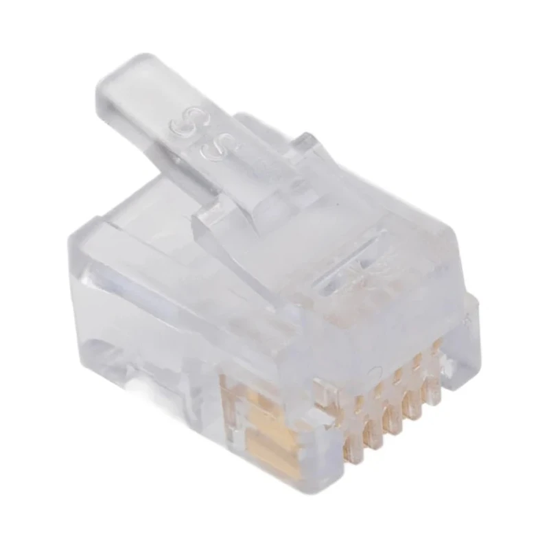 Bel-Stewart 940-SP Series RJ25 Connector Male Cable Unshielded Straight 1 Port 6 Way RJ25