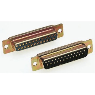 ITT Cannon ORIGINAL D 15 Way Straight 2.74 mm Pitch Through Hole D-Sub Connector Male 121073-2201 D