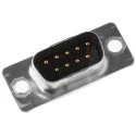 ITT Cannon D-Sub Connector 9 Way Straight 2.74 mm Pitch Through Hole Male 121073-2200 D
