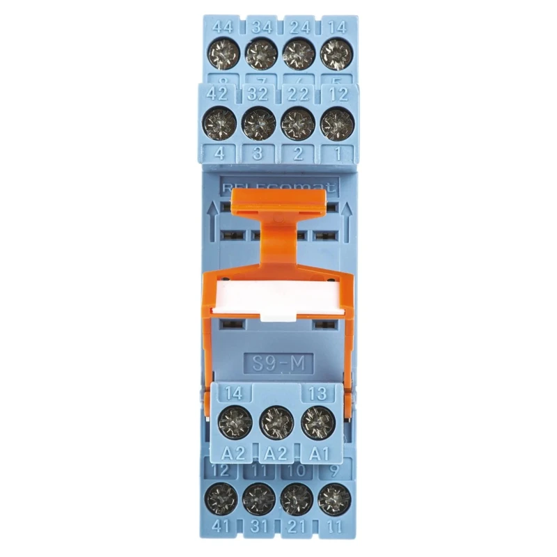 Omron MRC 14-Way 250V AC DIN Rail Relay Socket for 4-Pole QRC Series S9-M