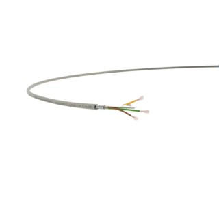 Lapp UNITRONIC LiYCY Screened Stranded Data Cable 2 Cores 0.75mm² 20 AWG Grey Polyvinyl Chloride Sheath 50 m 0034702-50