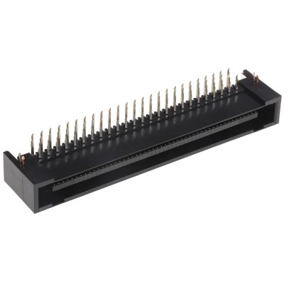 JAE TX25 Series Right Angle Through Hole PCB Header 100 Contacts 1.27 mm Pitch 2 Row Shrouded 