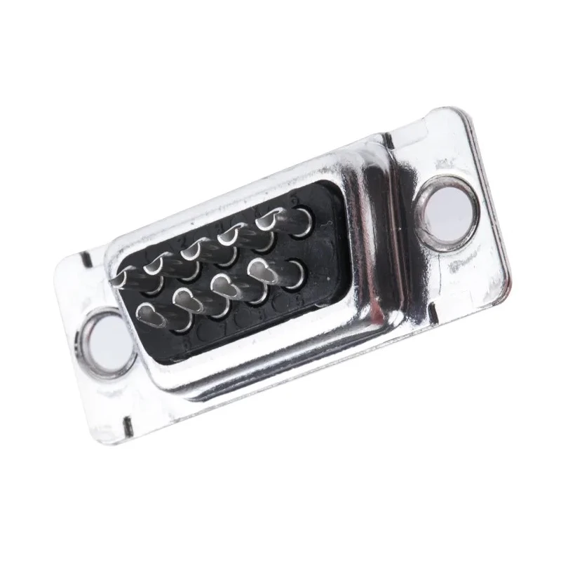 ITT Cannon ORIGINAL D 9 Way Straight Panel Mount D-Sub Connector, 5A, 1.25kV, Steel Housing, Gold over Nickel 121073-2305 D